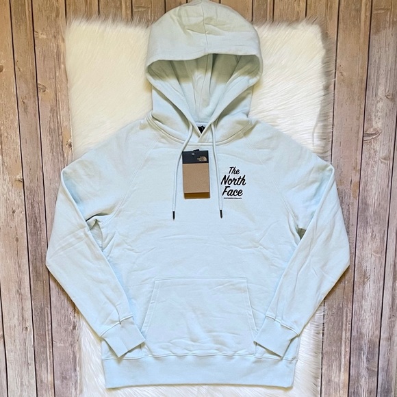 The North Face Women’s Snowy Mountain Hoodie In Ice Blue - Picture 2 of 5